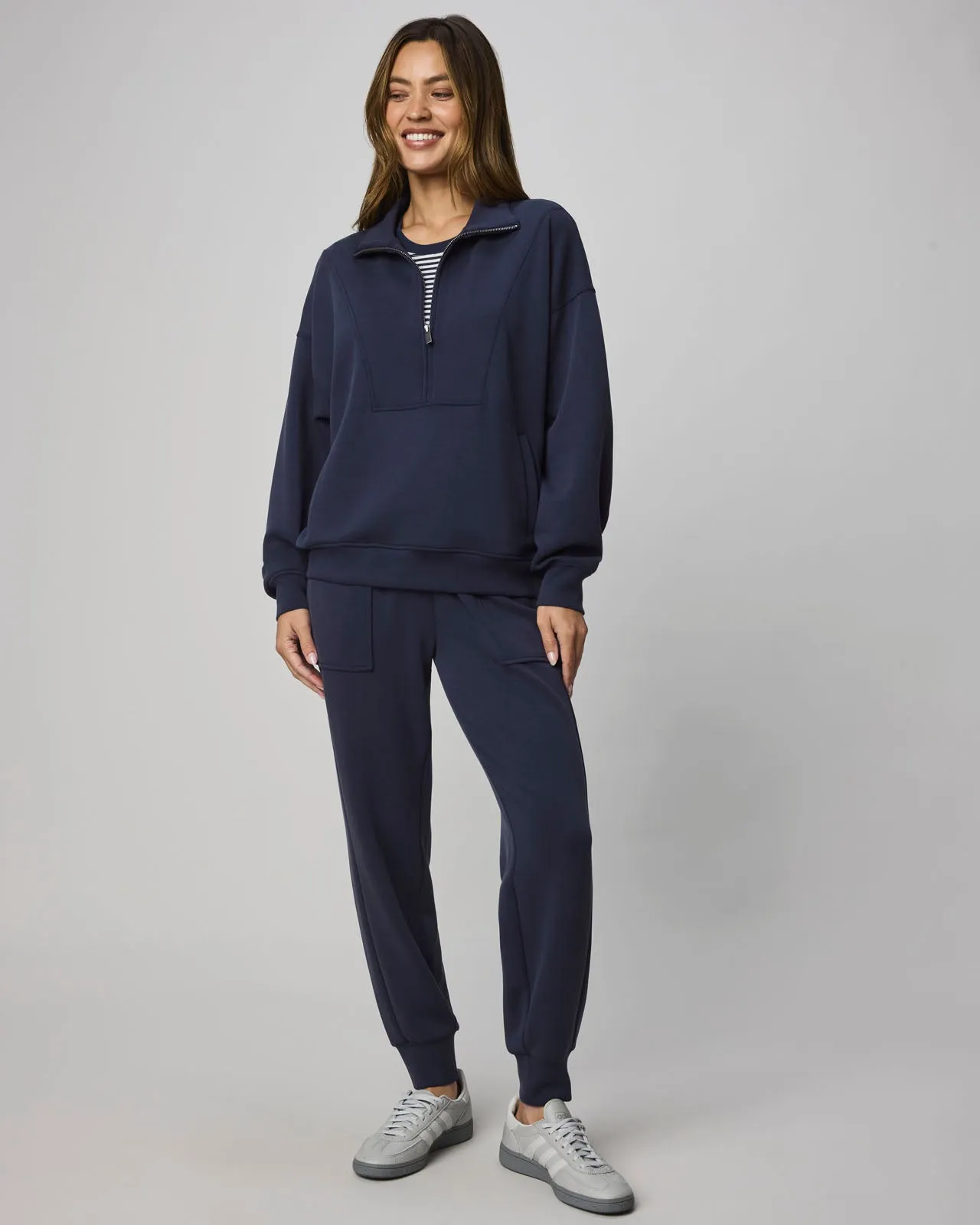 Scubasoft Quarter-Zip Sweatshirt sold by Splendid product image thumbnail 4