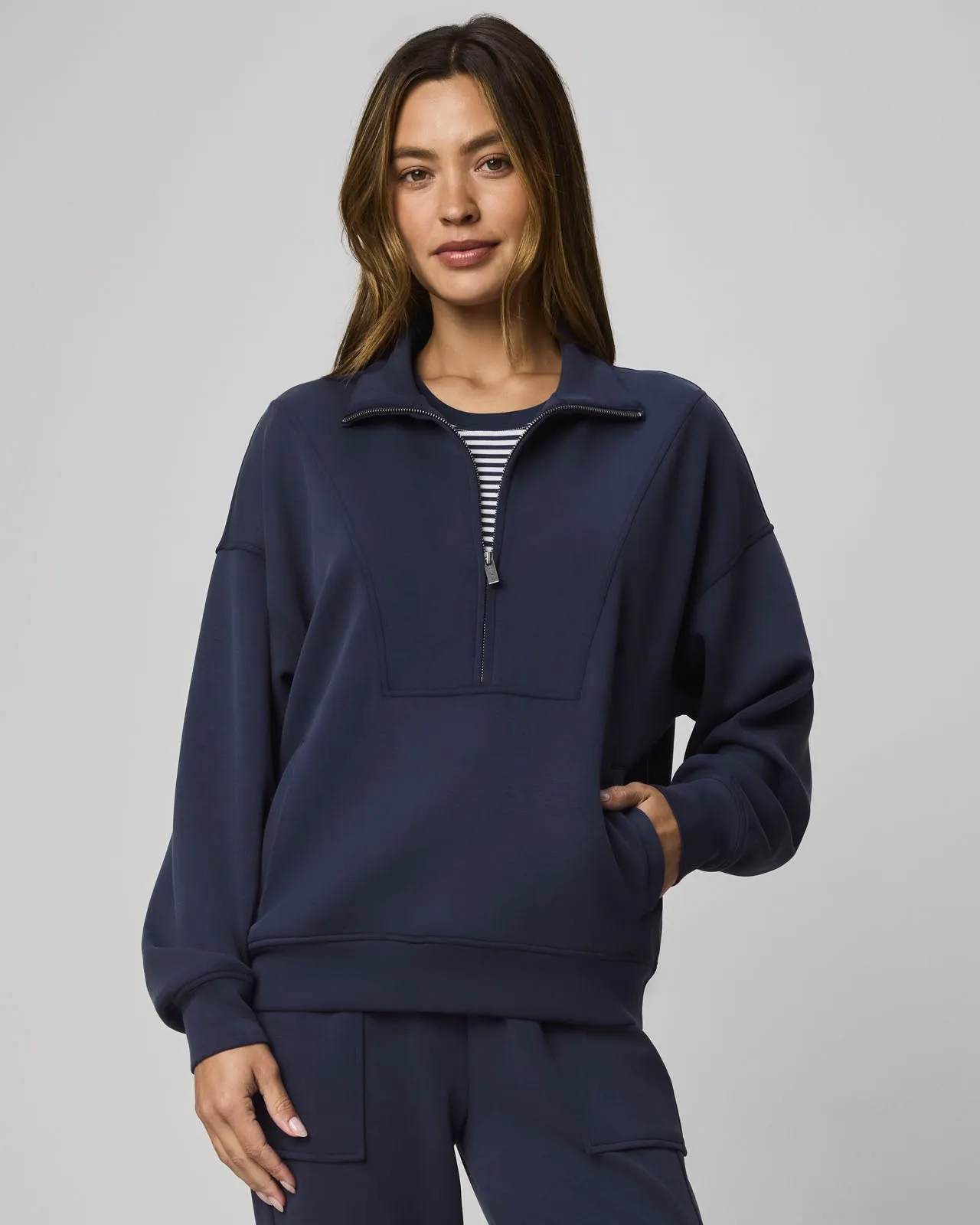 Scubasoft Quarter-Zip Sweatshirt sold by Splendid