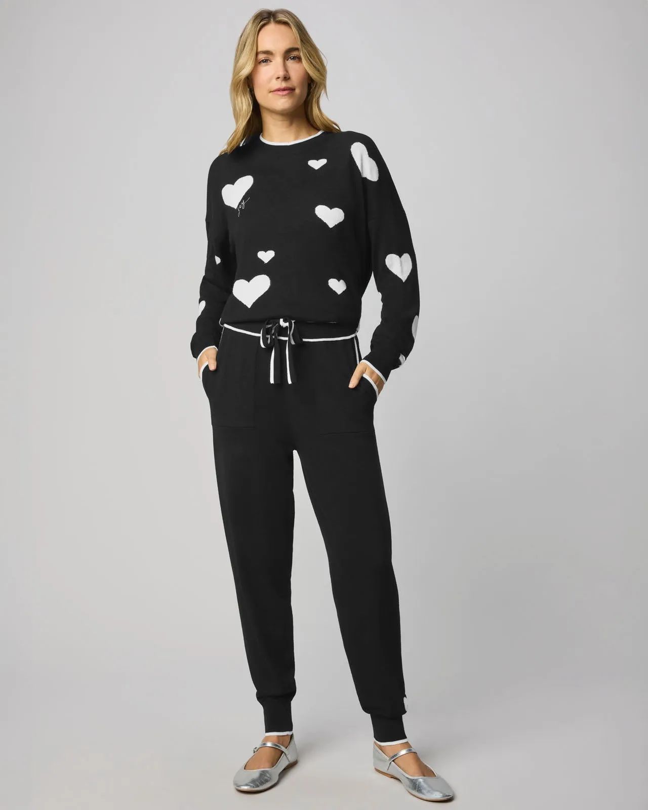 All the Love Sweater Jogger sold by Splendid product image thumbnail 3