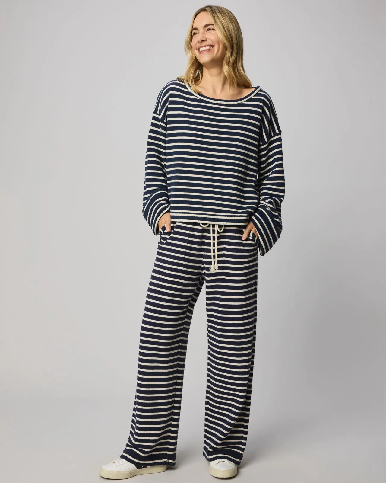 Livie Stripe Pant sold by Splendid product image thumbnail 3
