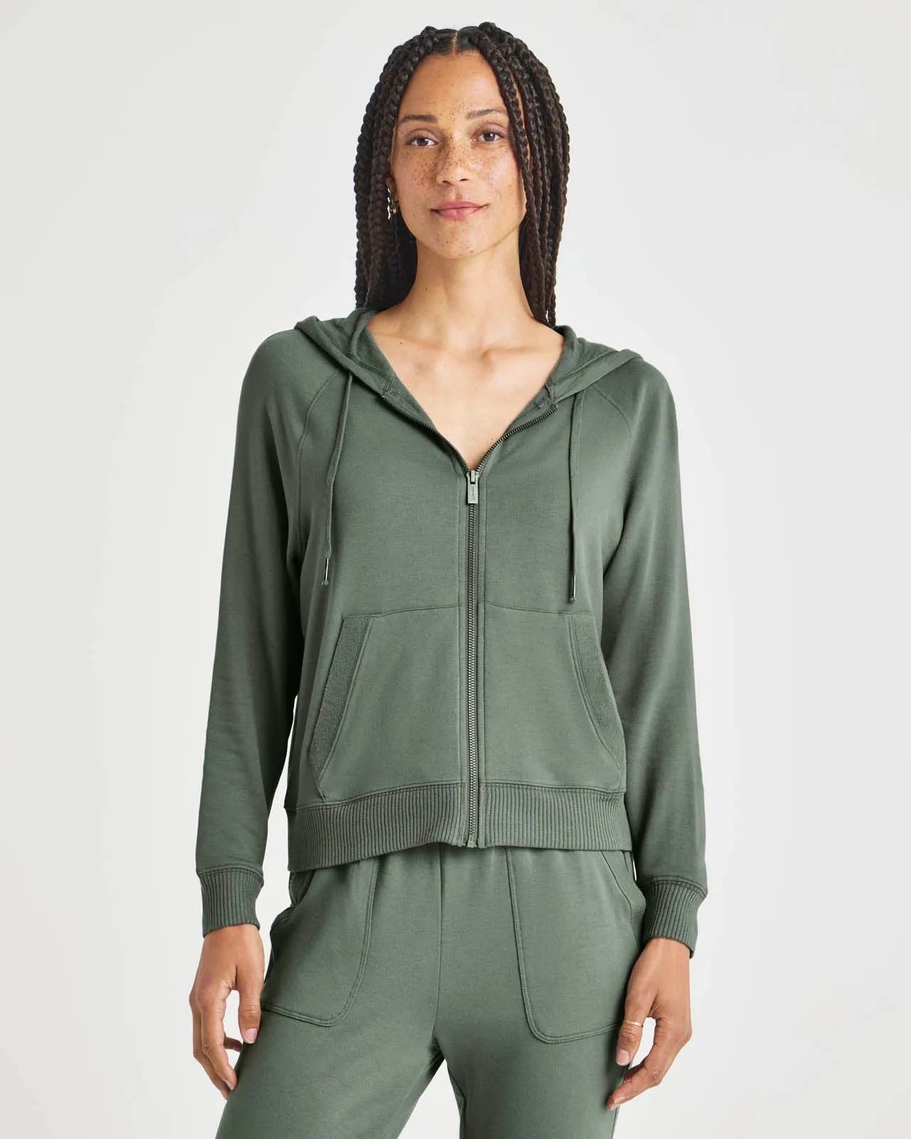 Soft Fleece Hoodie sold by Splendid product image thumbnail 4