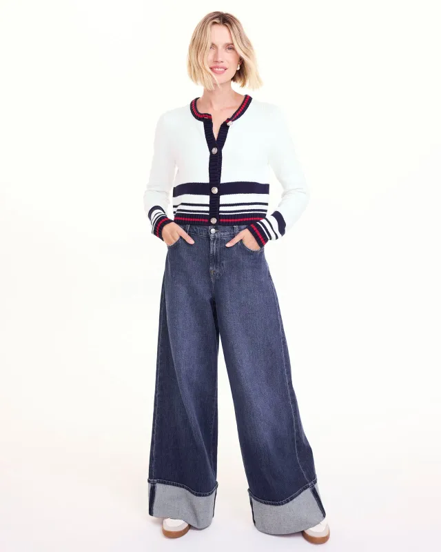 Sailor Stripe Cardigan sold by Splendid