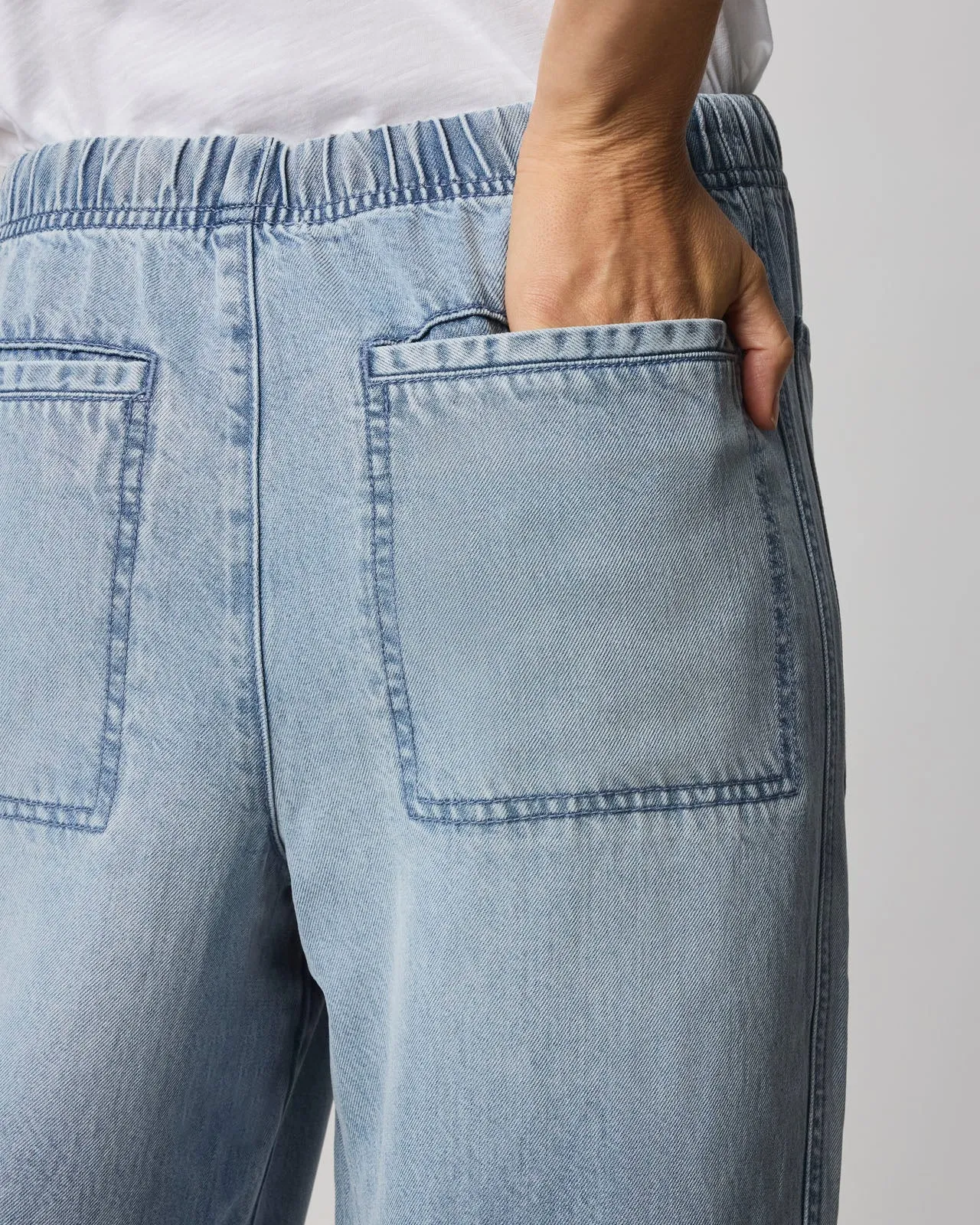 Lounge Denim Straight Pant sold by Splendid product image thumbnail 3