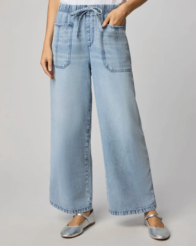 Lounge Denim Straight Pant sold by Splendid