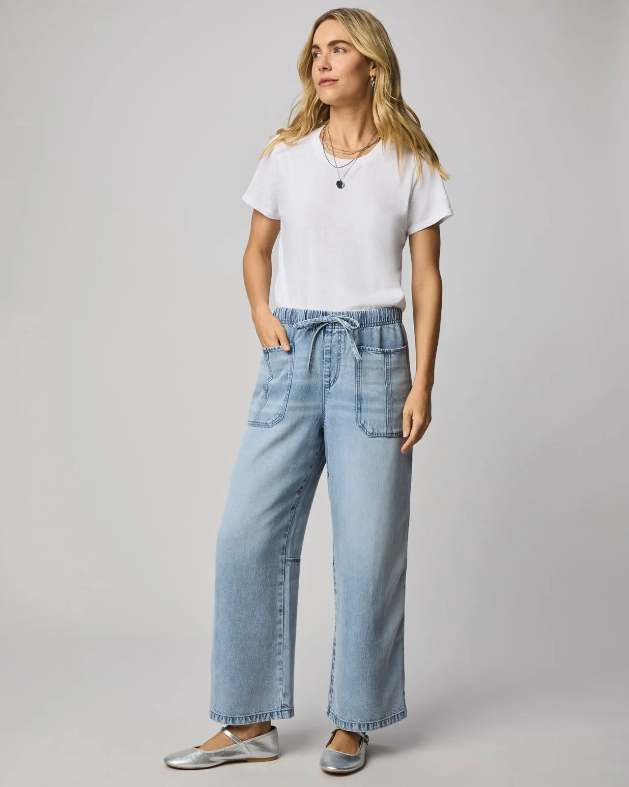 Lounge Denim Straight Pant sold by Splendid product image thumbnail 2