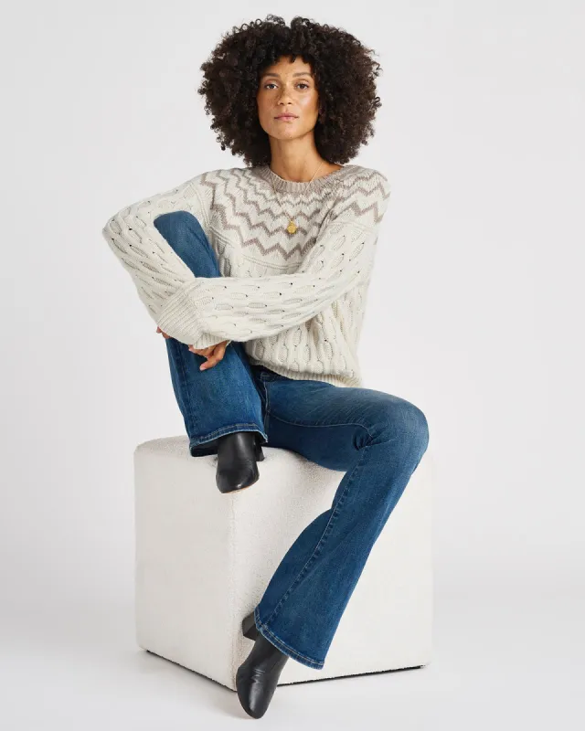 Cashblend Fair Isle Sweater sold by Splendid