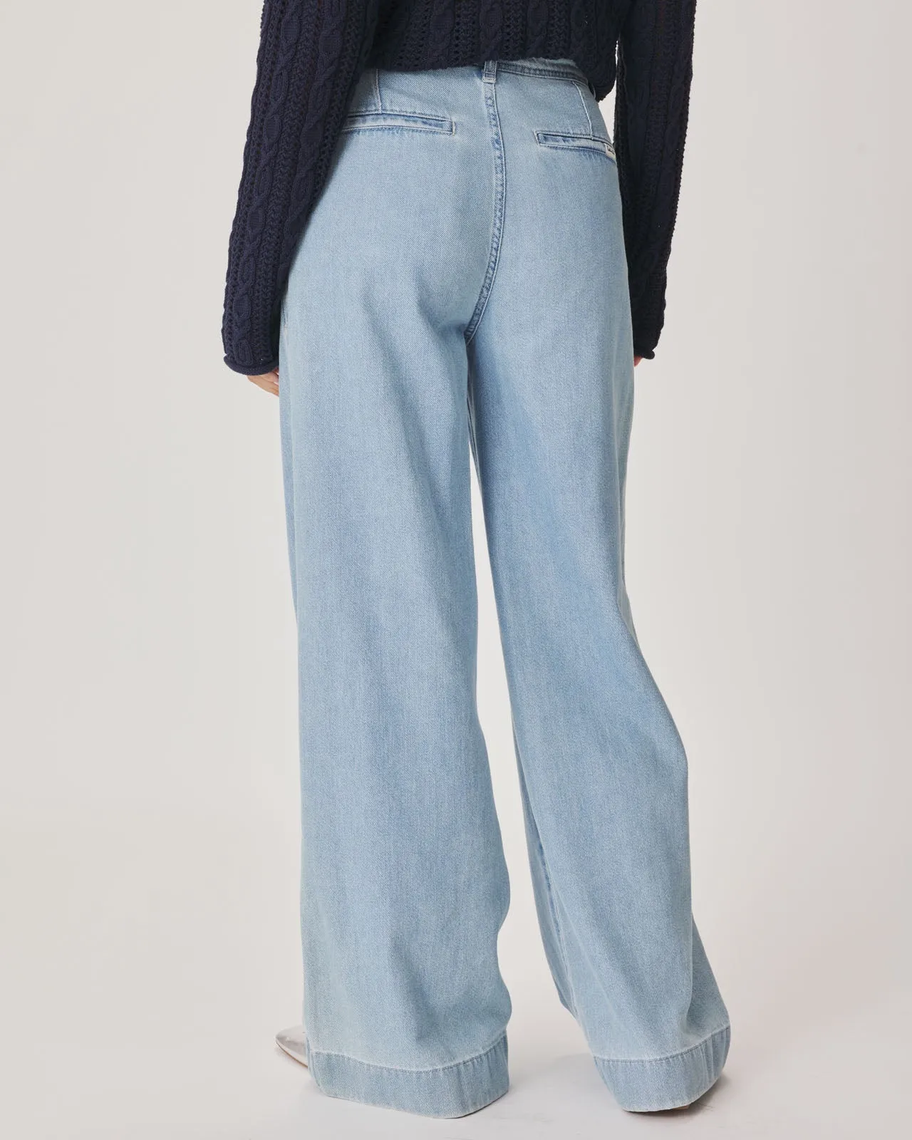 Suki Denim Trouser in Light Wash sold by Splendid product image thumbnail 5