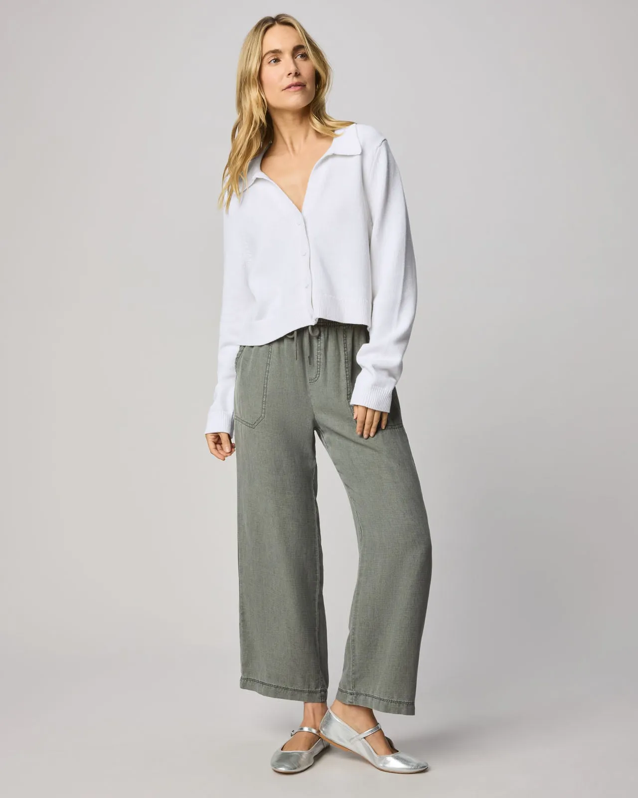 Nicolette Polo Cardigan sold by Splendid product image thumbnail 2