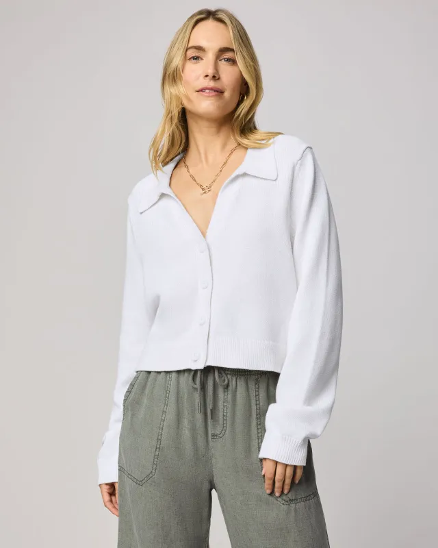 Nicolette Polo Cardigan sold by Splendid