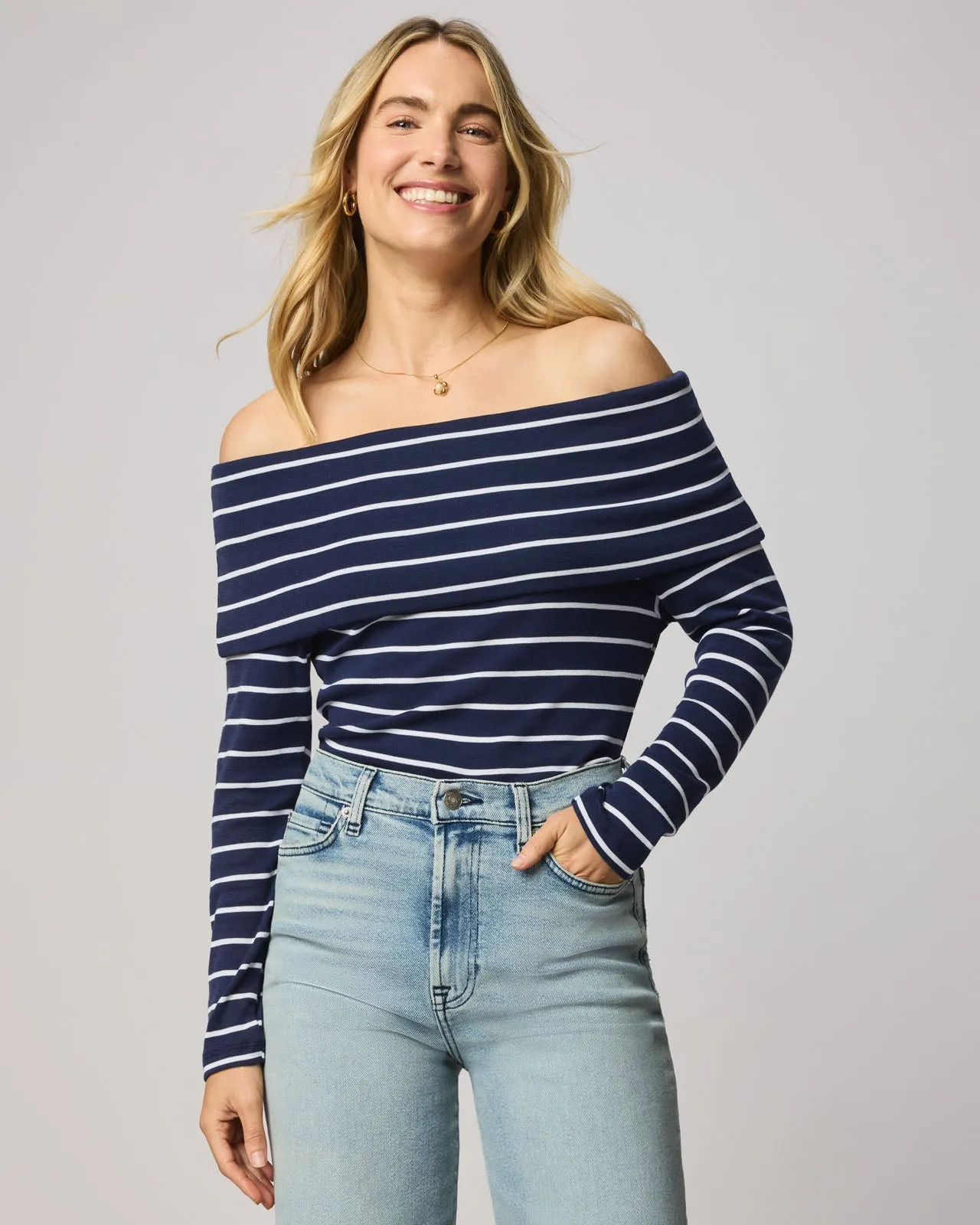 Josie Off-the-Shoulder Top sold by Splendid product image thumbnail 2