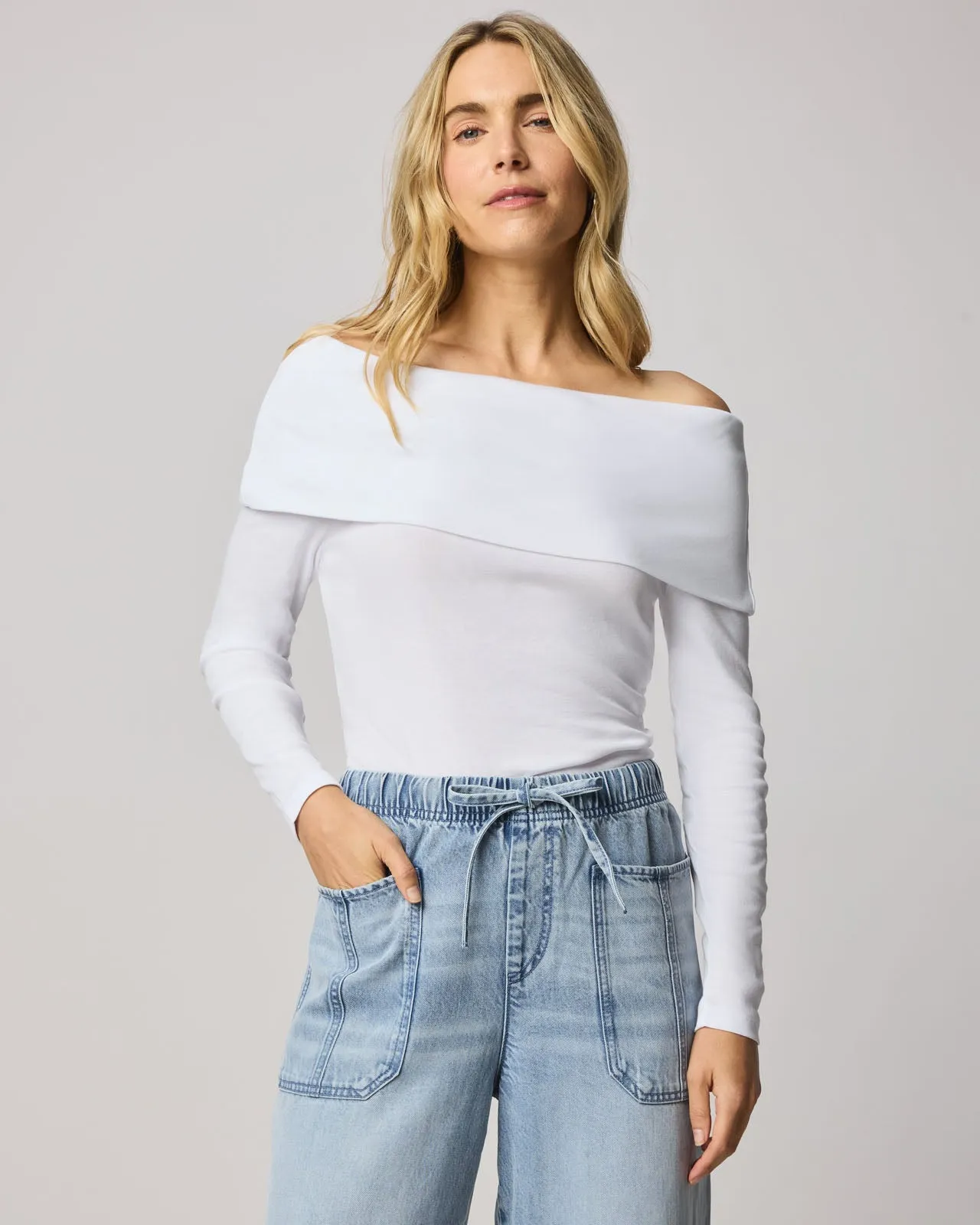 Josie Off-the-Shoulder Top sold by Splendid product image thumbnail 4