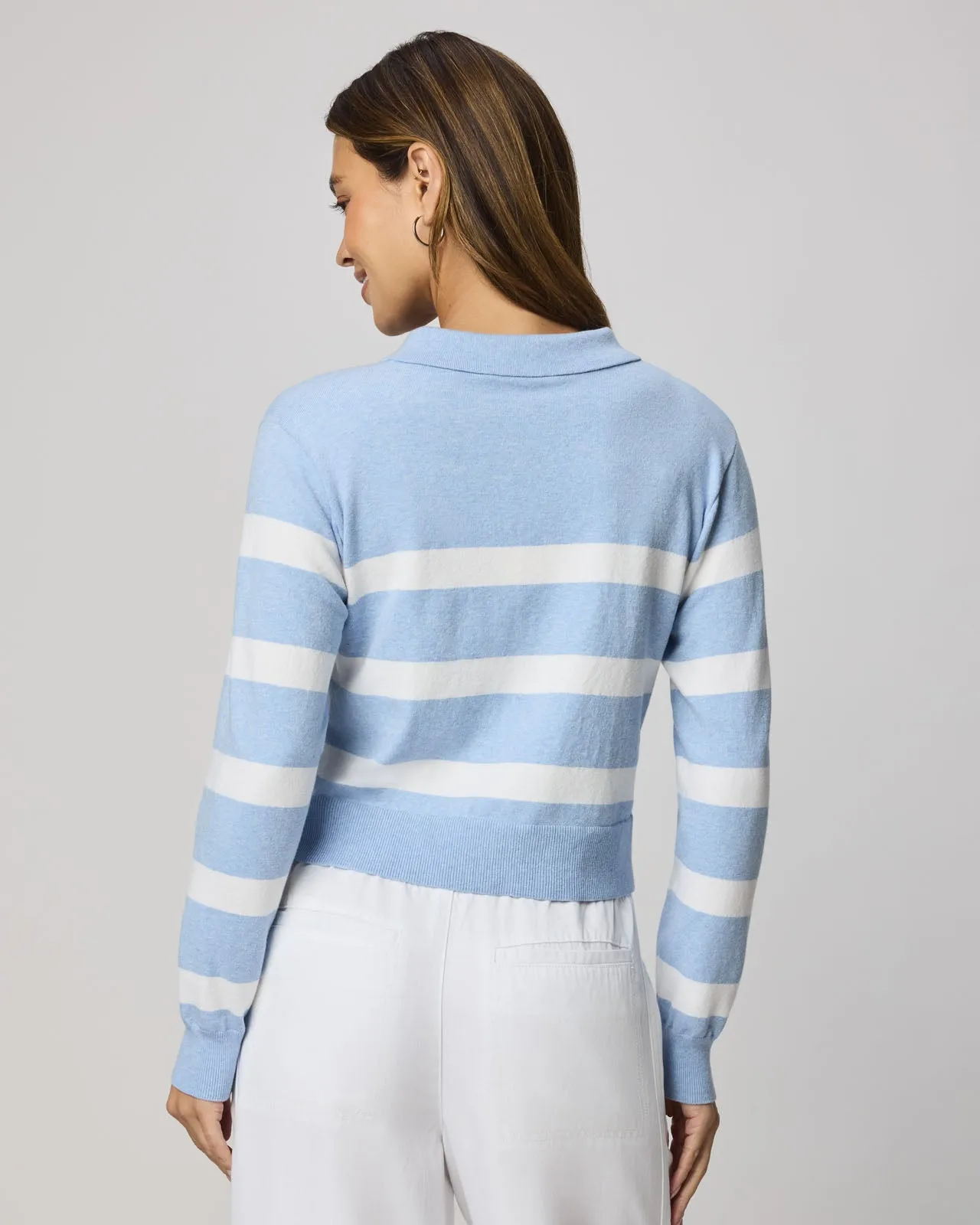 Phoebe Polo Stripe Sweater sold by Splendid product image thumbnail 5