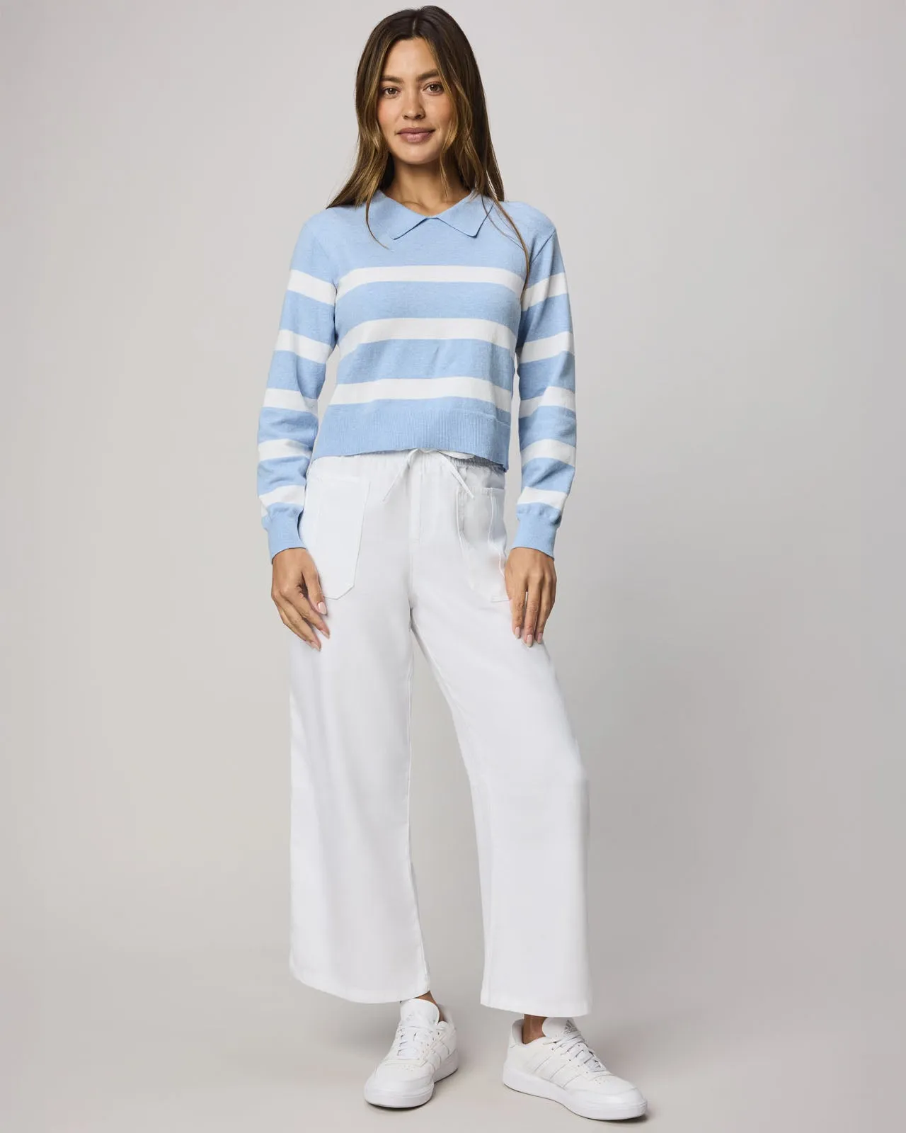 Phoebe Polo Stripe Sweater sold by Splendid product image thumbnail 2