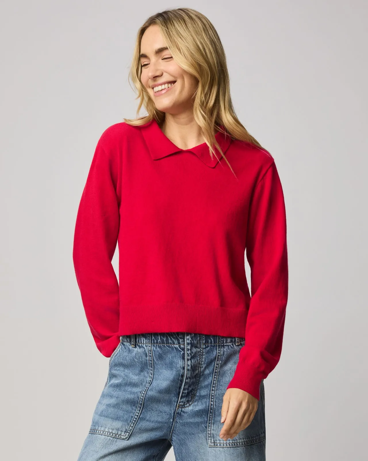 Phoebe Polo Sweater sold by Splendid product image thumbnail 2