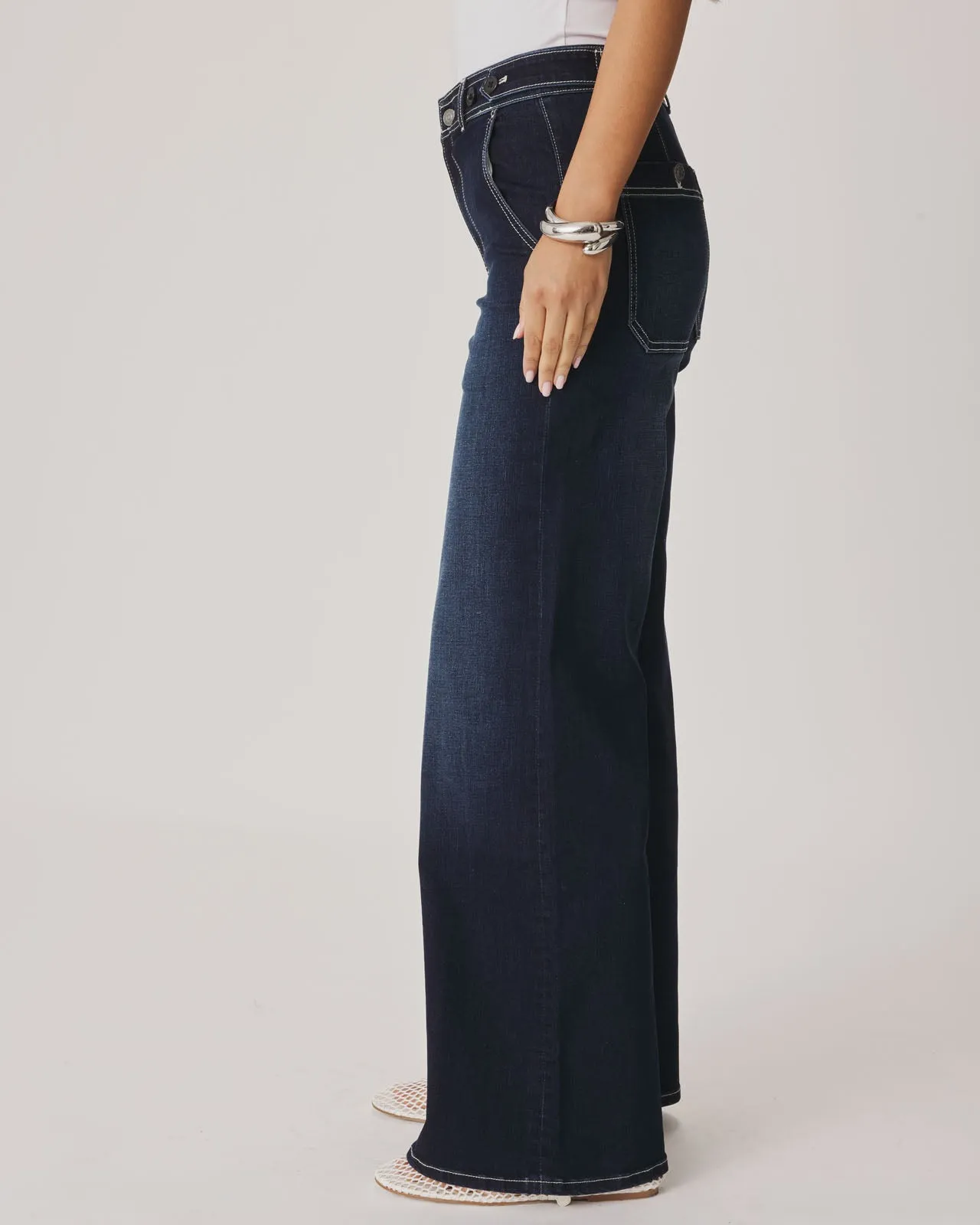 Wide Leg High Rise Jean sold by Splendid product image thumbnail 3