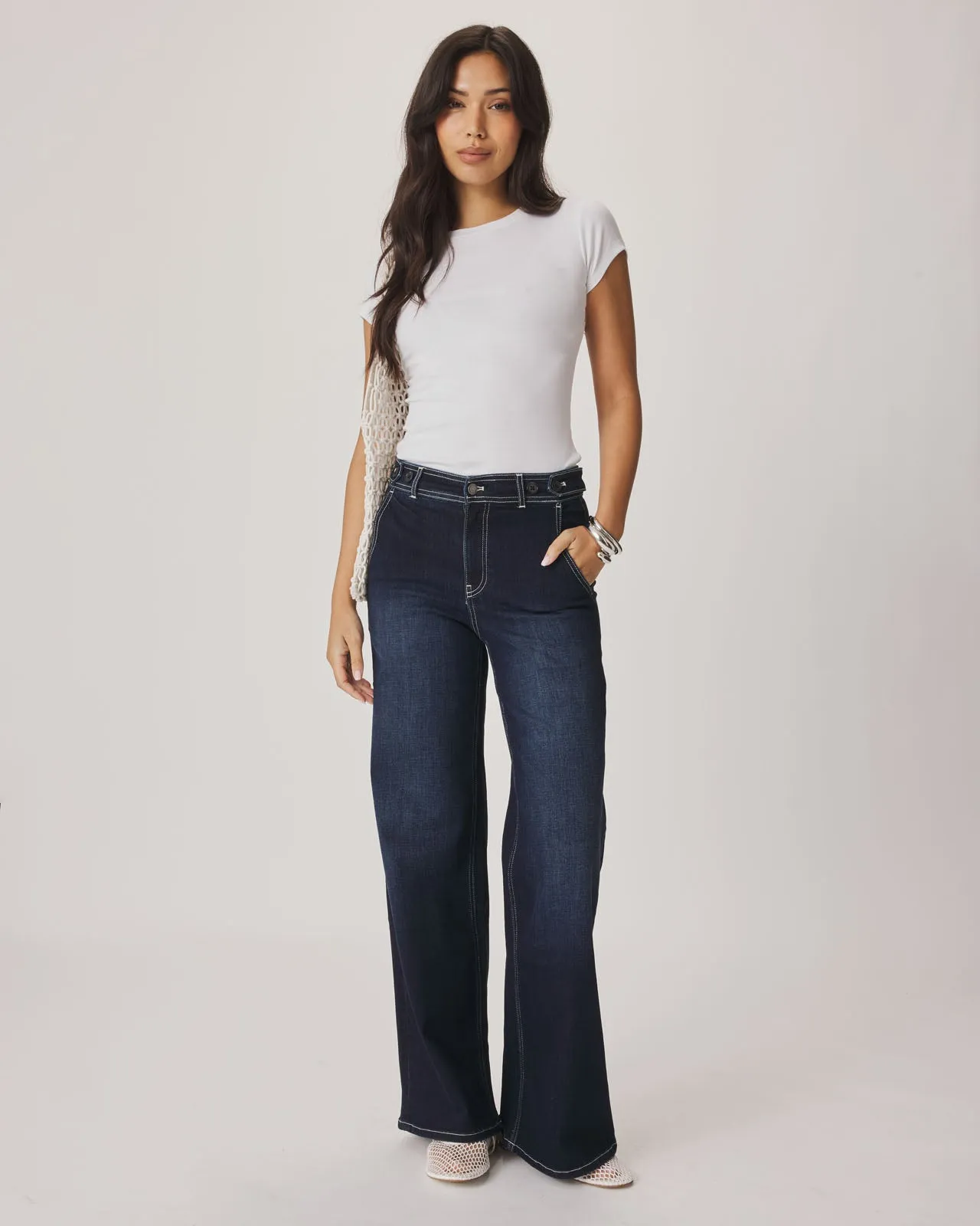 Wide Leg High Rise Jean sold by Splendid product image thumbnail 2