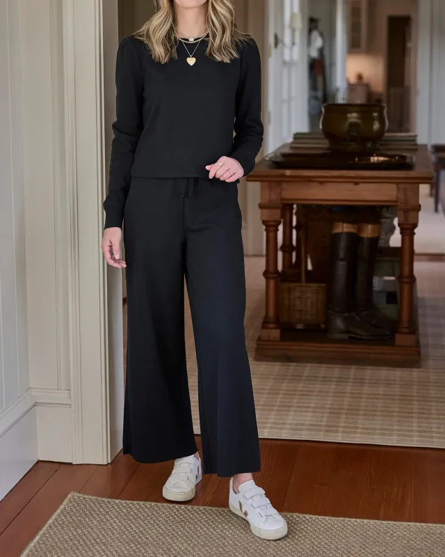 Splendid x Charli Evans Puff Sleeve Top sold by Splendid