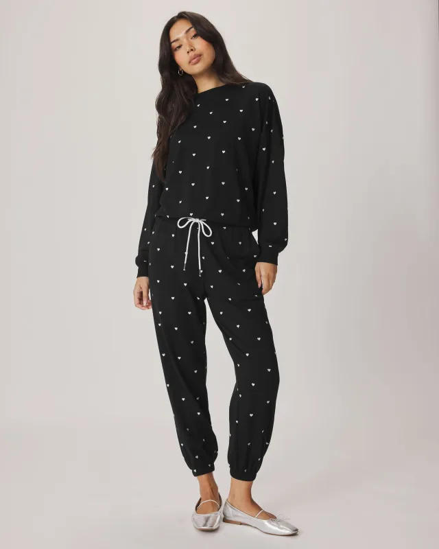 Love Lounge Embroidered Pullover sold by Splendid