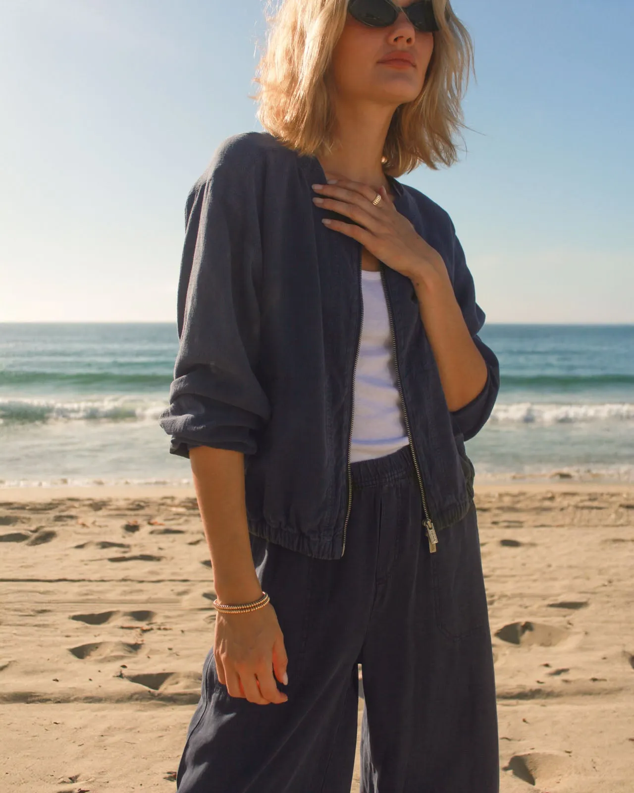 Clea Bomber Jacket sold by Splendid