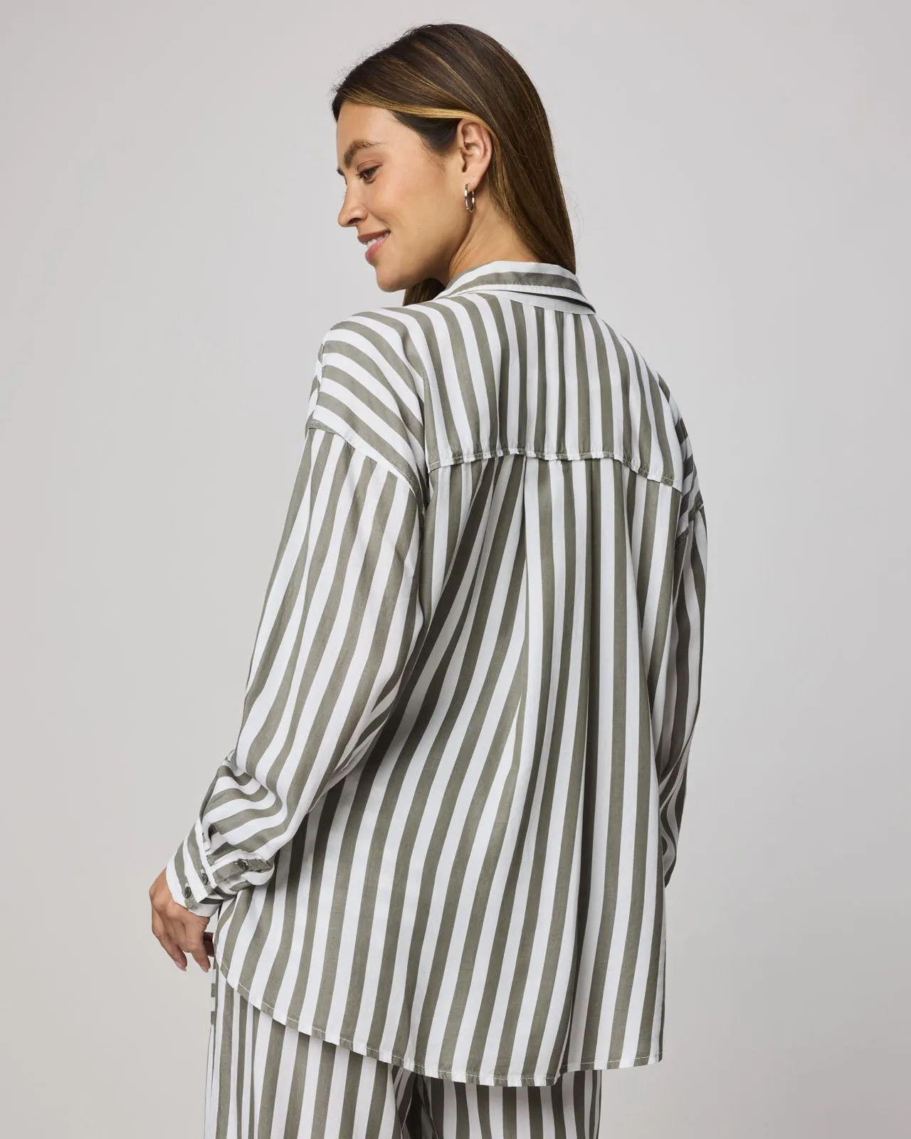 Ella Stripe Button Down sold by Splendid product image thumbnail 5