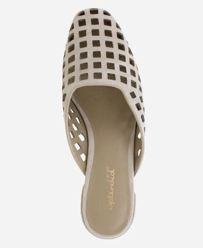 Ria Suede Mule in Sand sold by Splendid