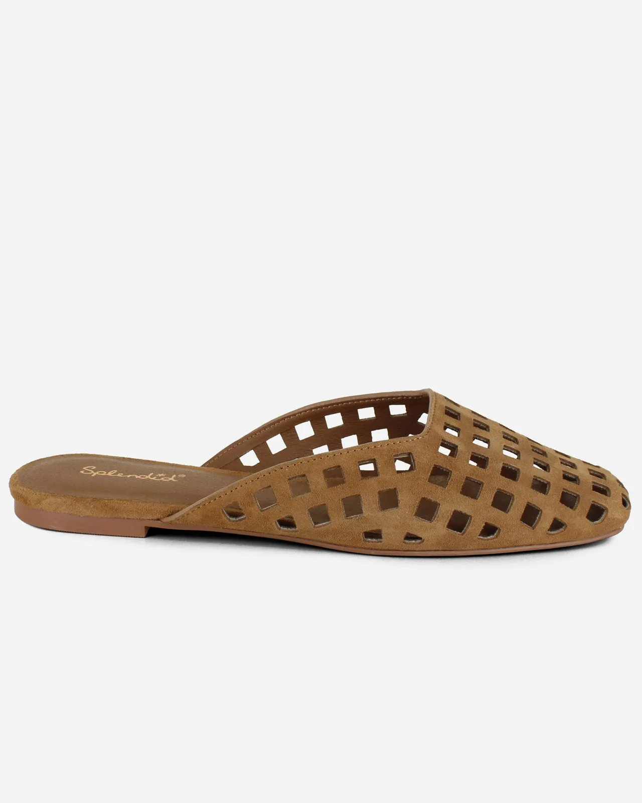 Remi Suede Mule in Caramel sold by Splendid product image thumbnail 2