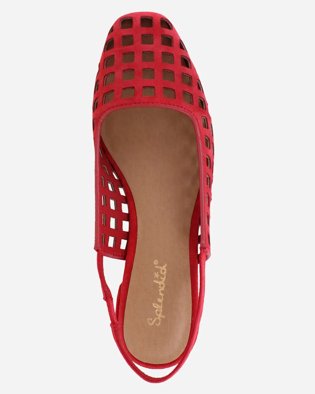 Roxanne Suede Mule in Red sold by Splendid product image thumbnail 5