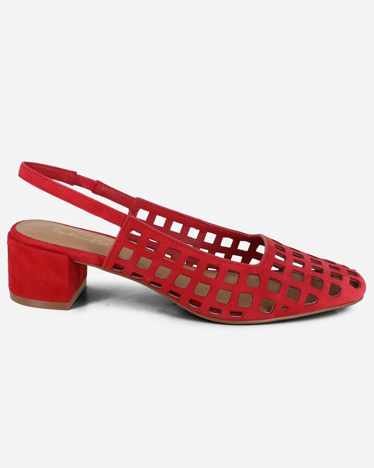 Roxanne Suede Mule in Red sold by Splendid product image thumbnail 2