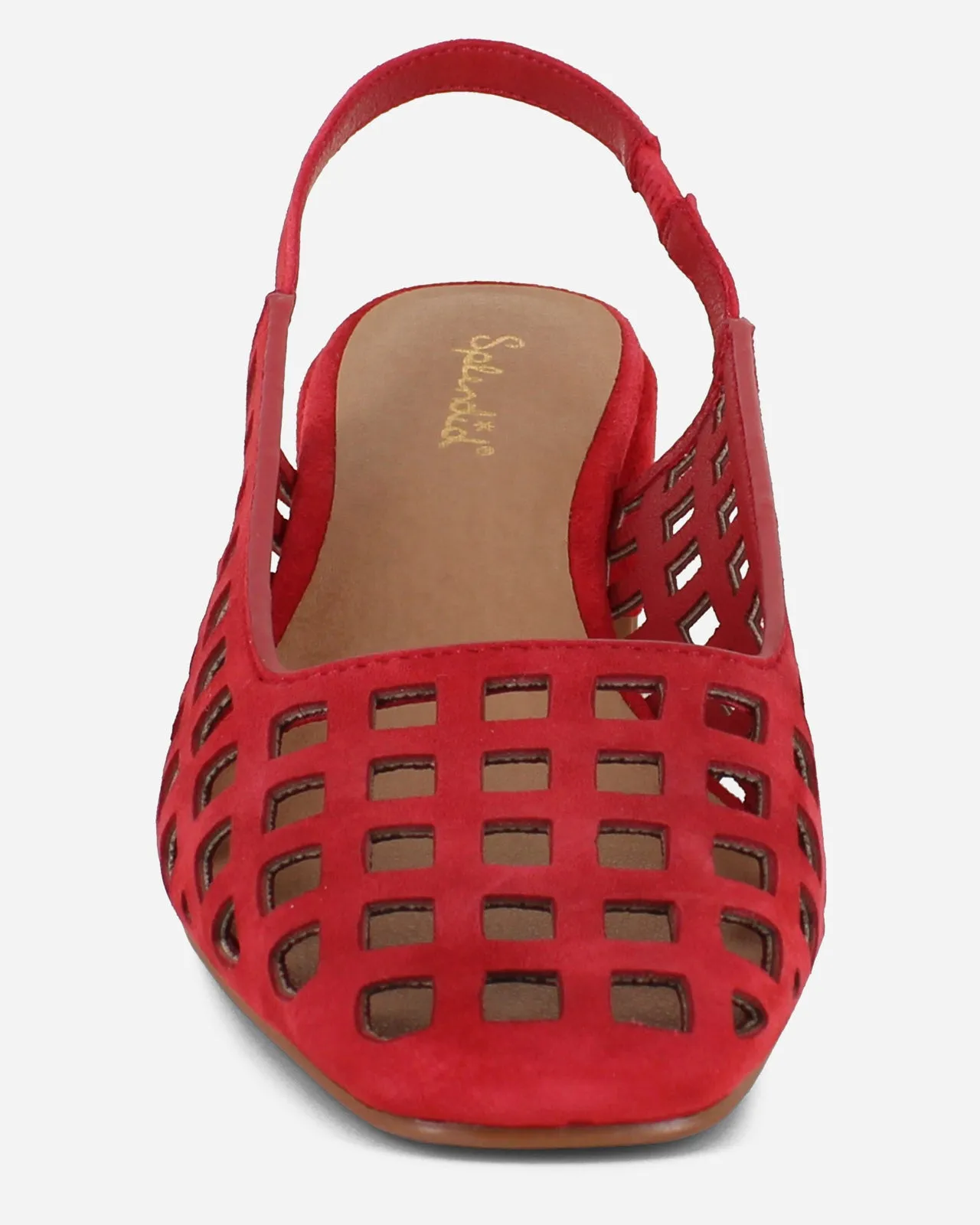 Roxanne Suede Mule in Red sold by Splendid product image thumbnail 3