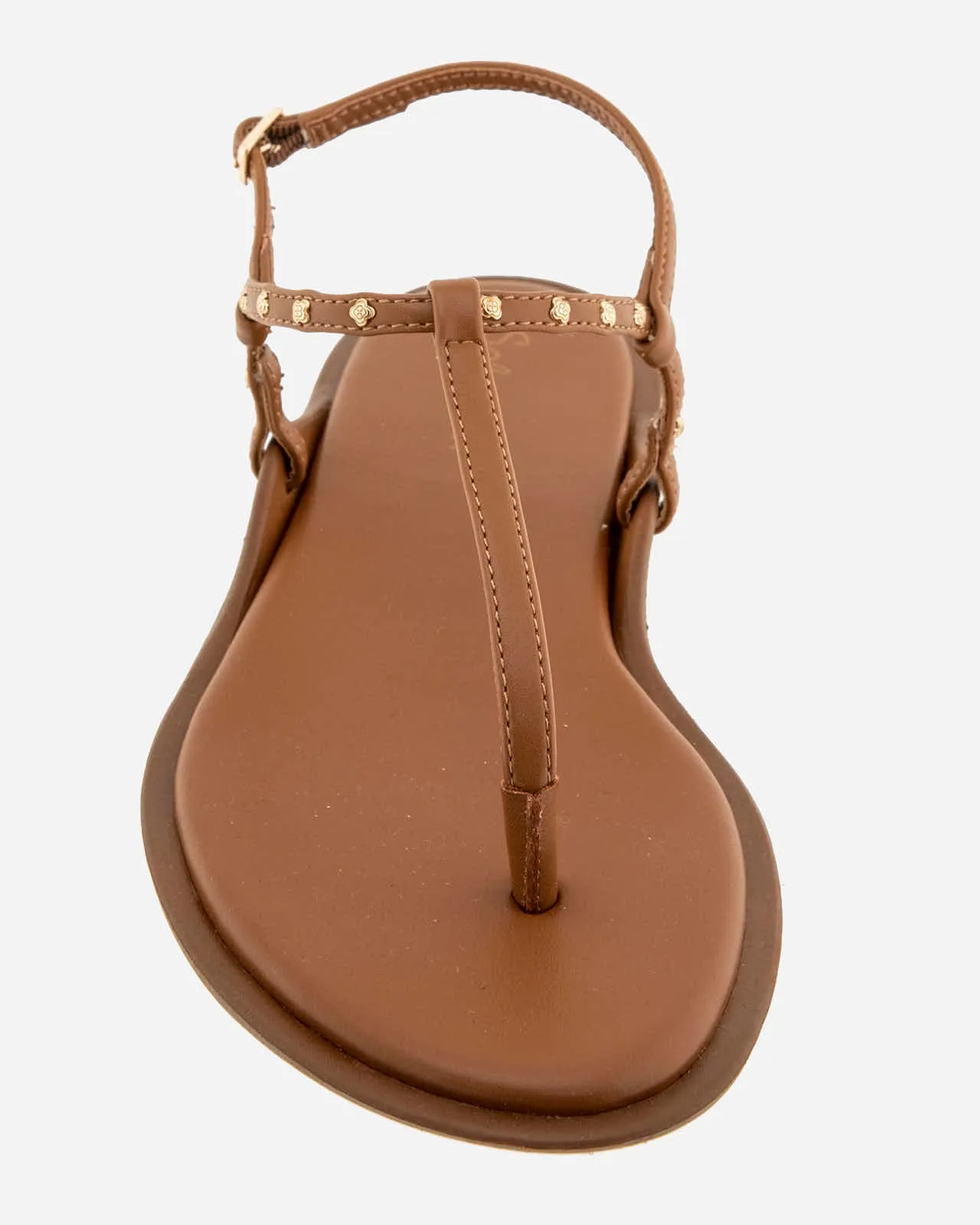 Asher Studded Sandal in Caramel sold by Splendid product image thumbnail 3