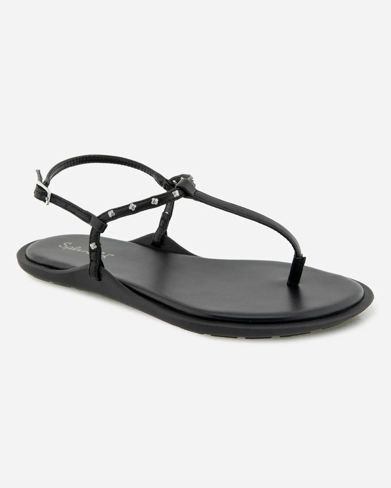 Asher Studded Sandal in Black sold by Splendid