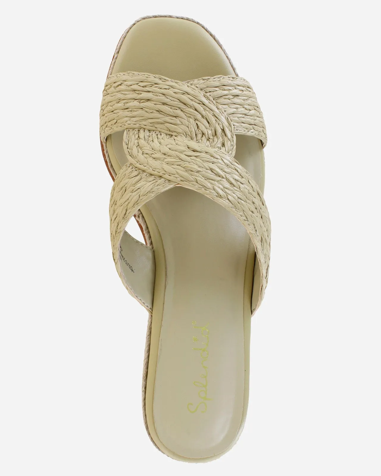 Daria Raffia Wedge in Natural sold by Splendid product image thumbnail 5