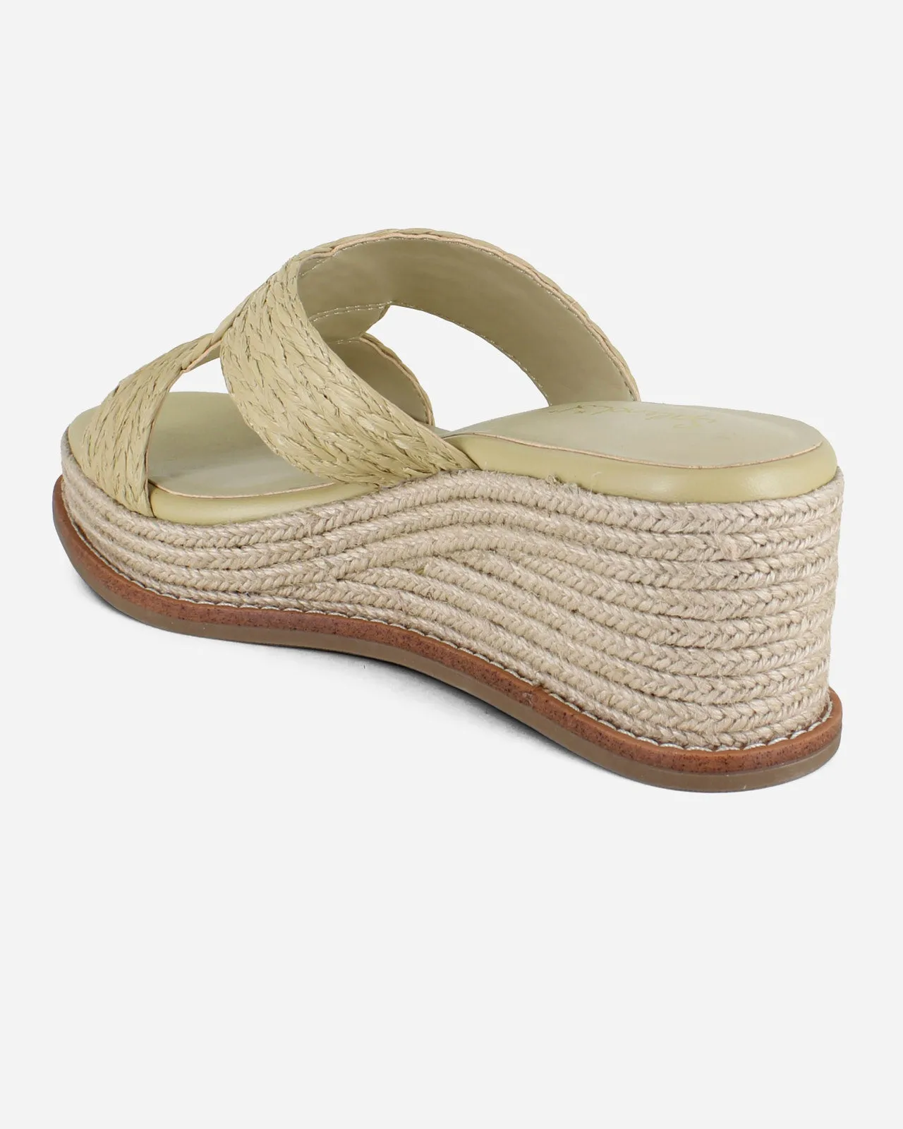 Daria Raffia Wedge in Natural sold by Splendid product image thumbnail 4