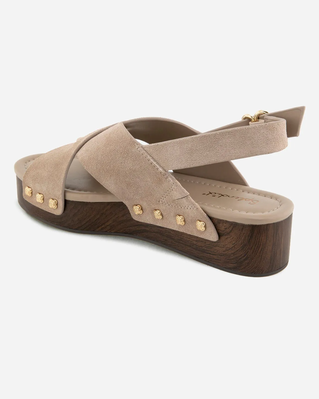 Quintana Suede Wedge in Moonstone sold by Splendid product image thumbnail 4