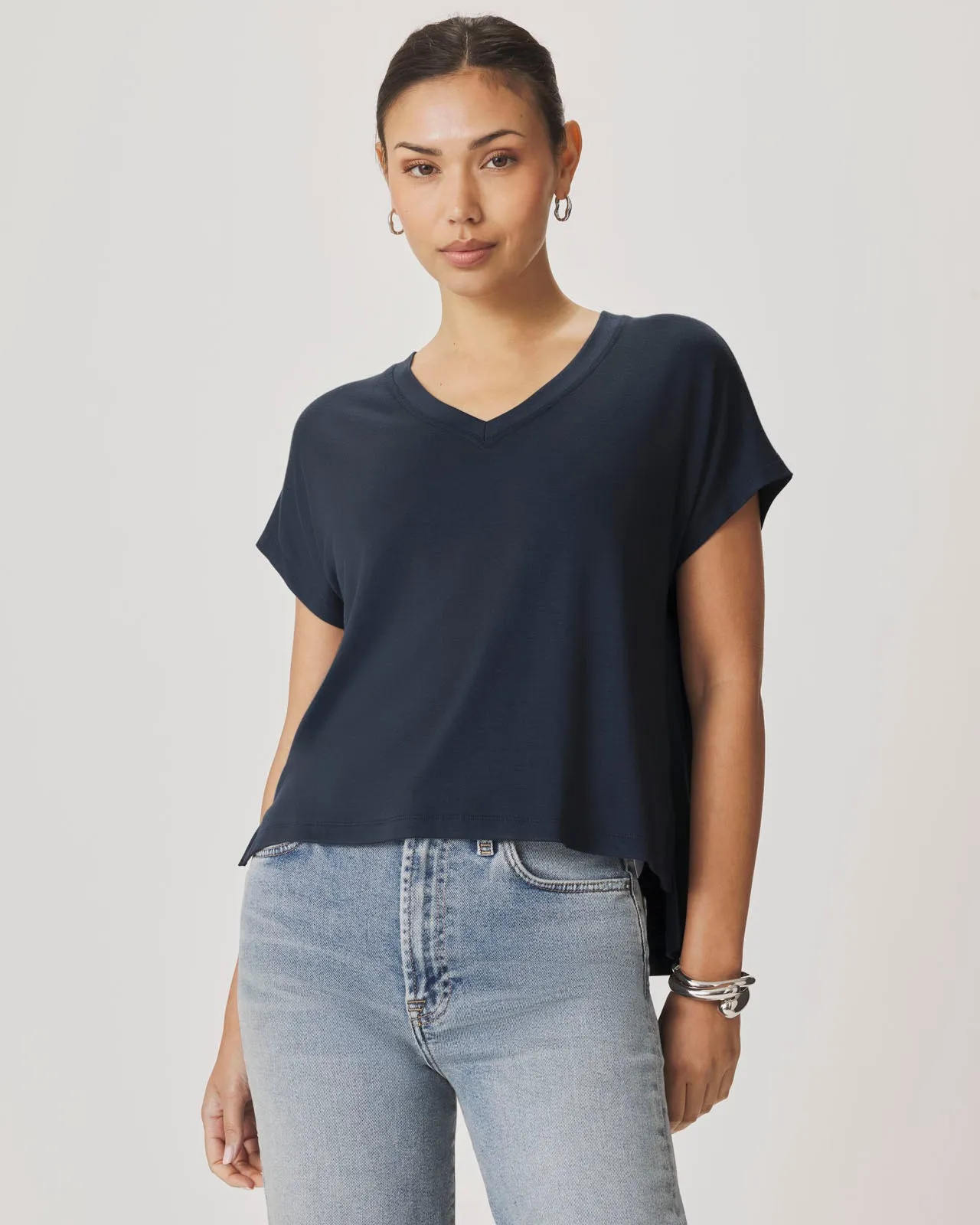 Amaya V-Neck Tee sold by Splendid product image thumbnail 3