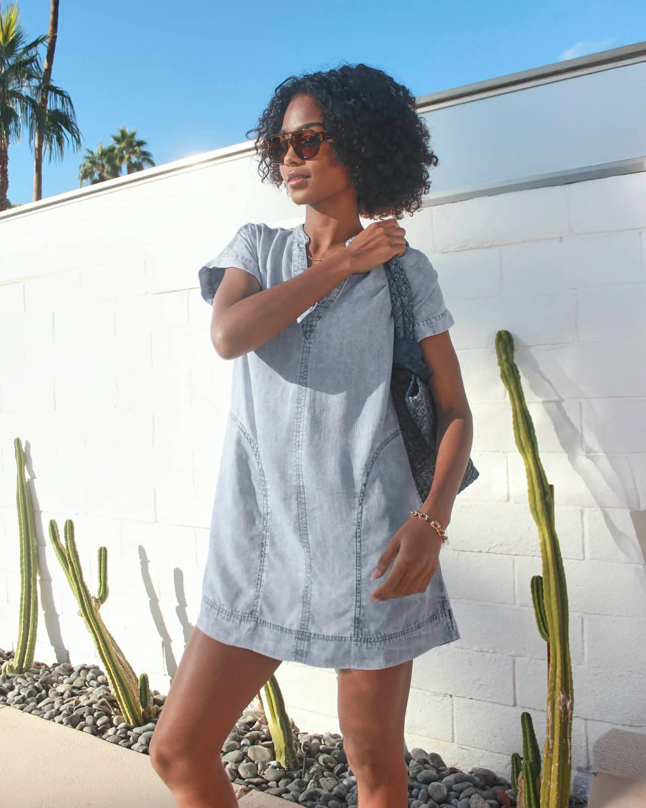 Ivy Indigo Mini Dress sold by Splendid