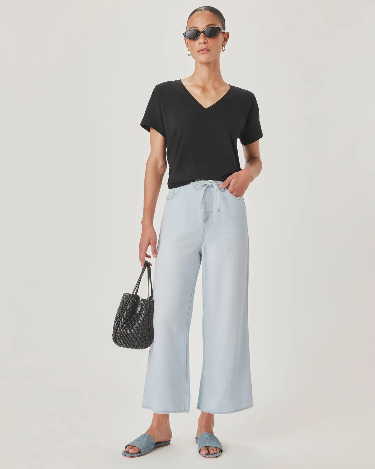 Lounge Denim Crop Pant sold by Splendid product image thumbnail 5