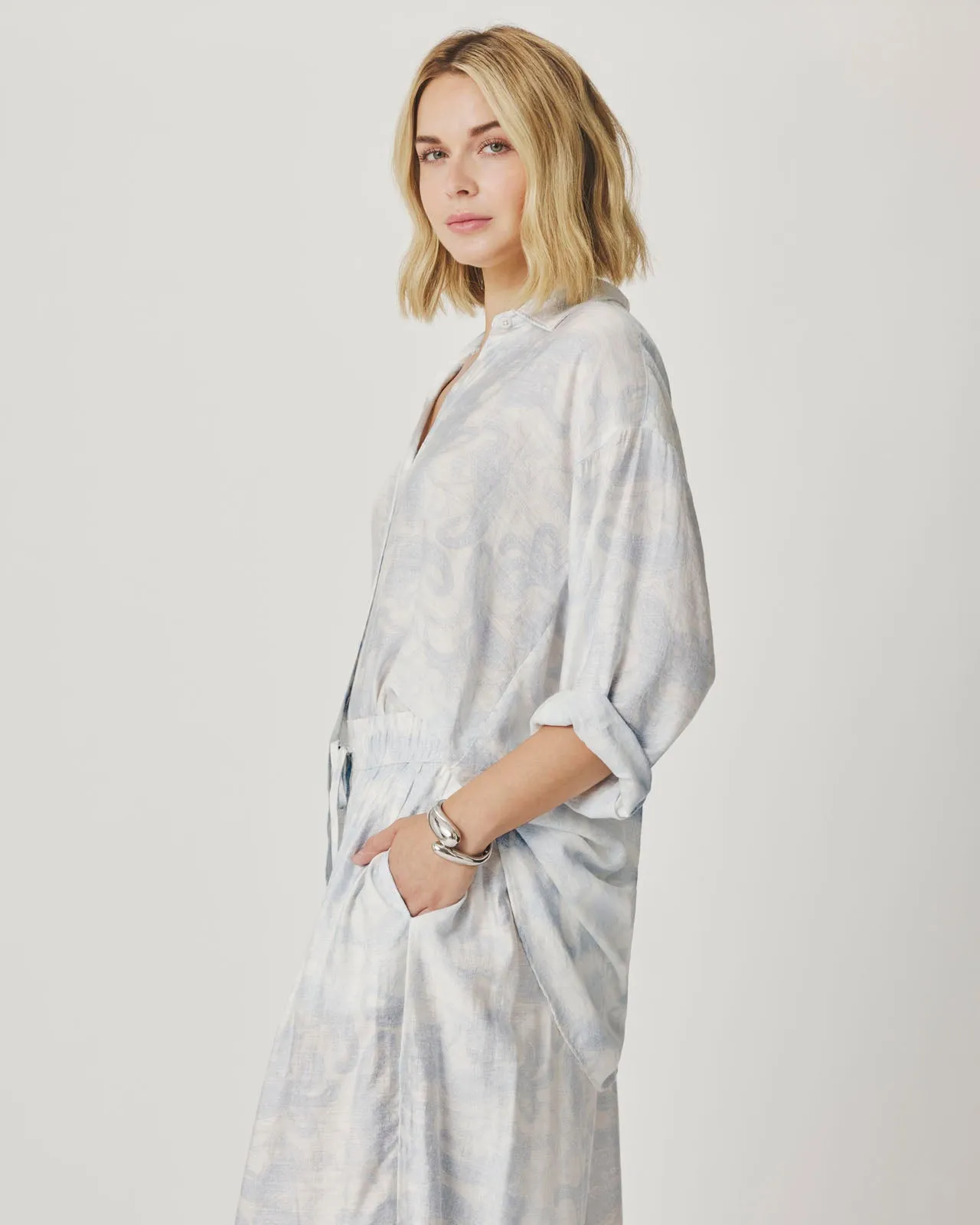 Iris Paisley Button Down sold by Splendid product image thumbnail 3