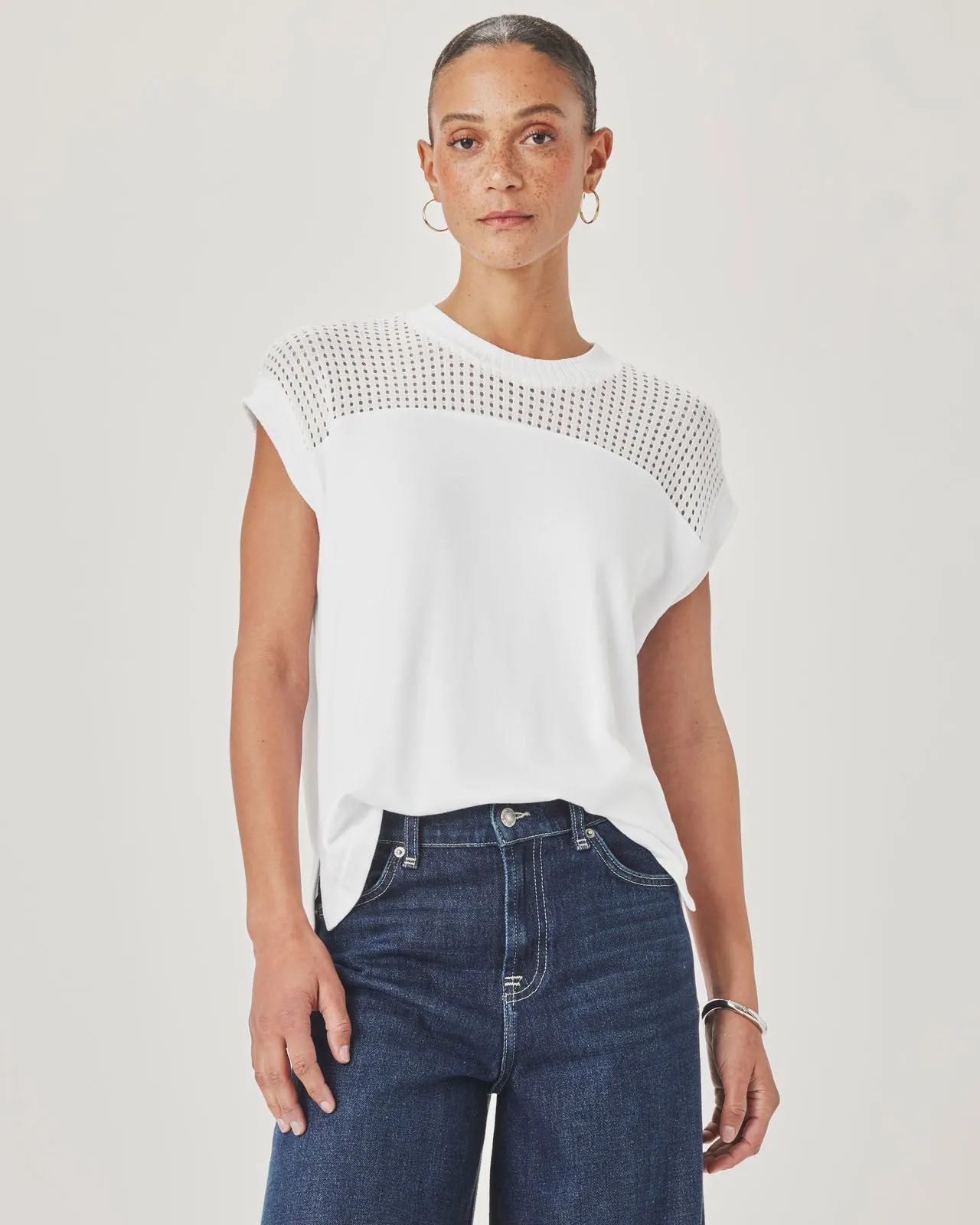 Supersoft Jada Sleeveless Top sold by Splendid product image thumbnail 5