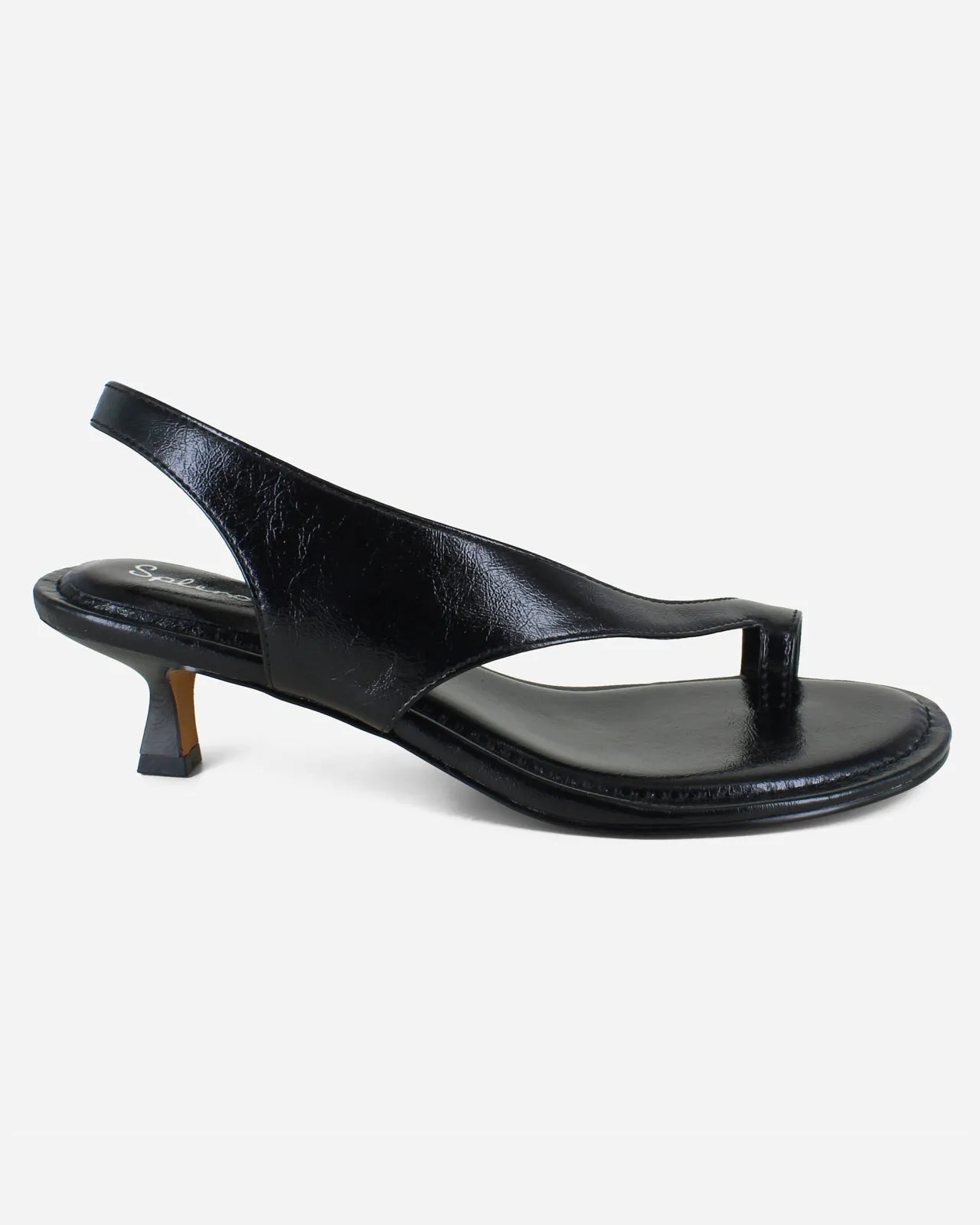 Helen Leather Kitten Heel in Black sold by Splendid product image thumbnail 2