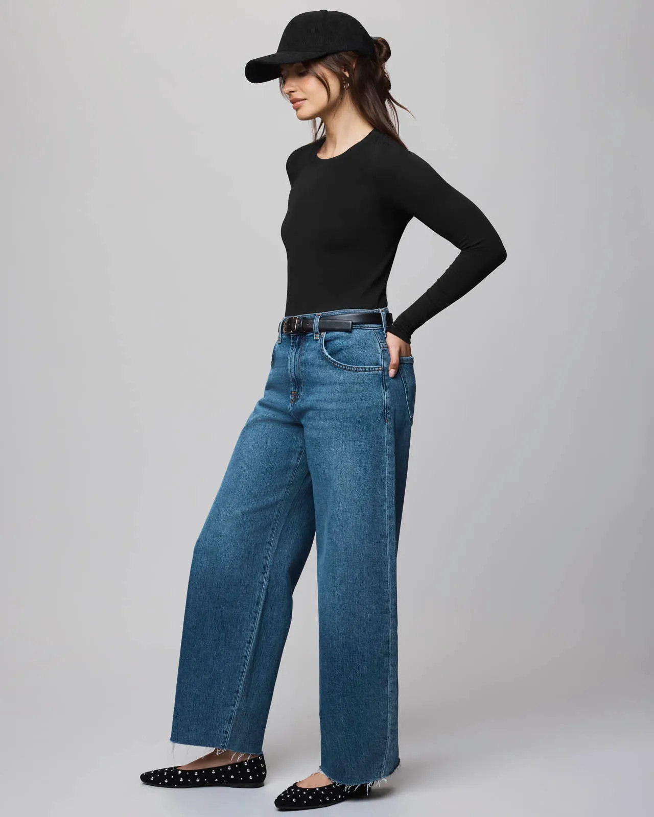 Bamboo Blend Long Sleeve Tee sold by Splendid product image thumbnail 4