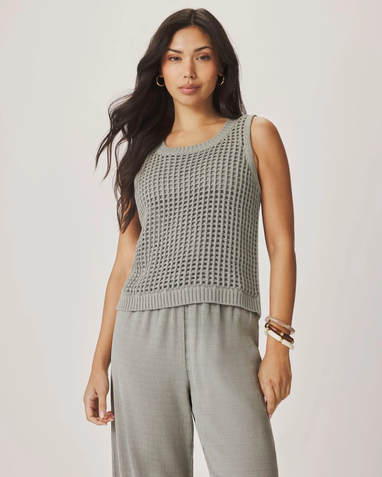 Camellia Knit Tank sold by Splendid product image thumbnail 3