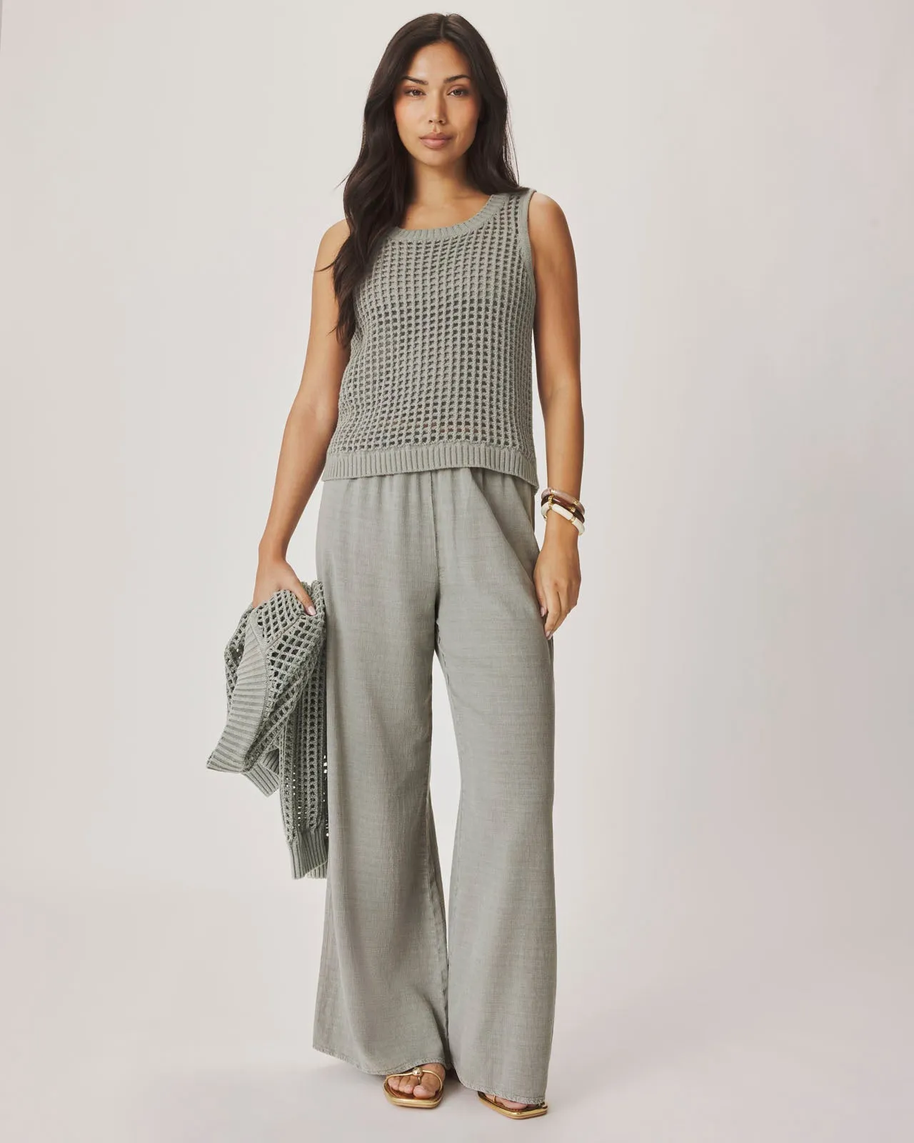 Camellia Knit Tank sold by Splendid product image thumbnail 4