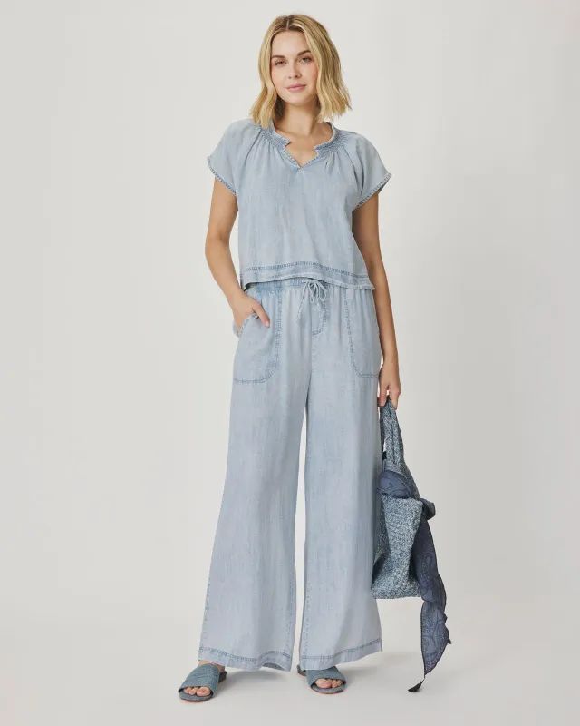 Meadow Indigo Top sold by Splendid