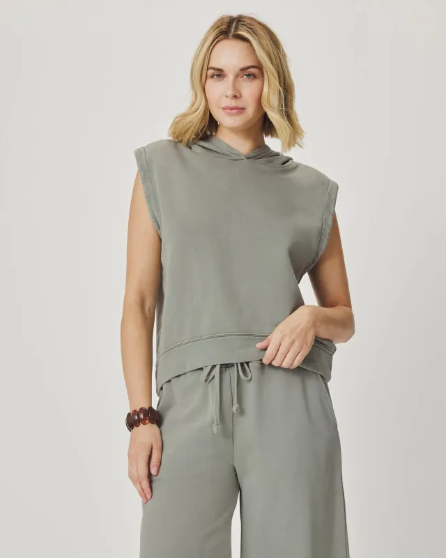 Greta Sleeveless Hoodie sold by Splendid