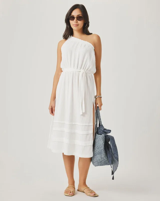 Ava Gauze One Shoulder Dress sold by Splendid