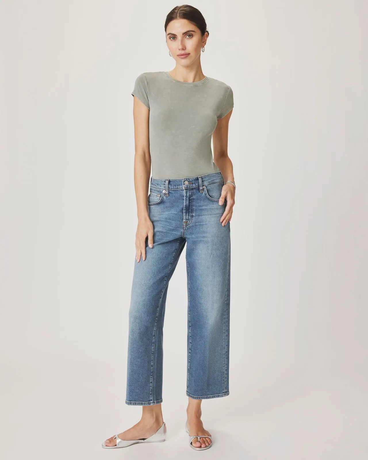 Straight Ankle Jean in Medium Wash sold by Splendid product image thumbnail 2