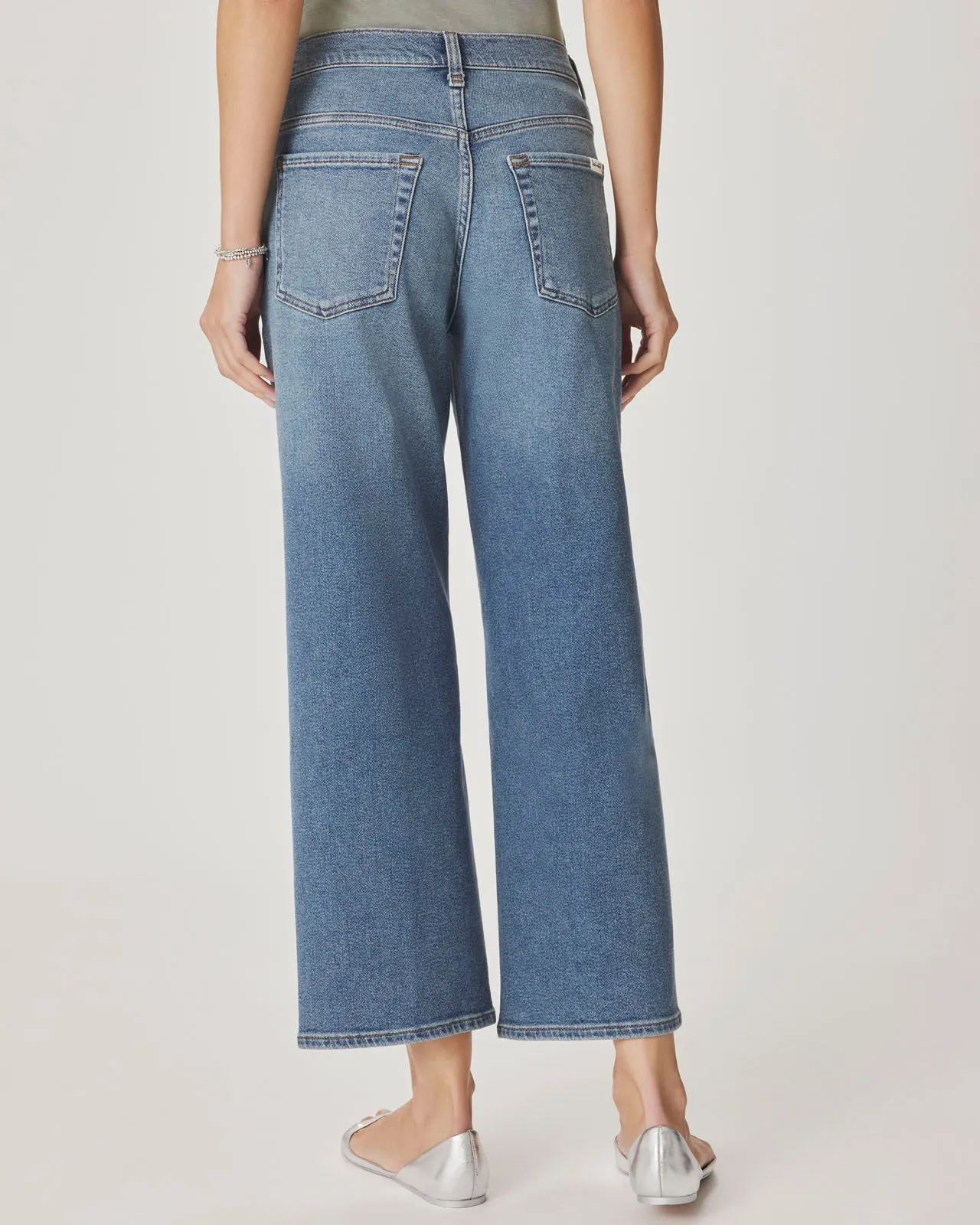 Straight Ankle Jean in Medium Wash sold by Splendid product image thumbnail 4