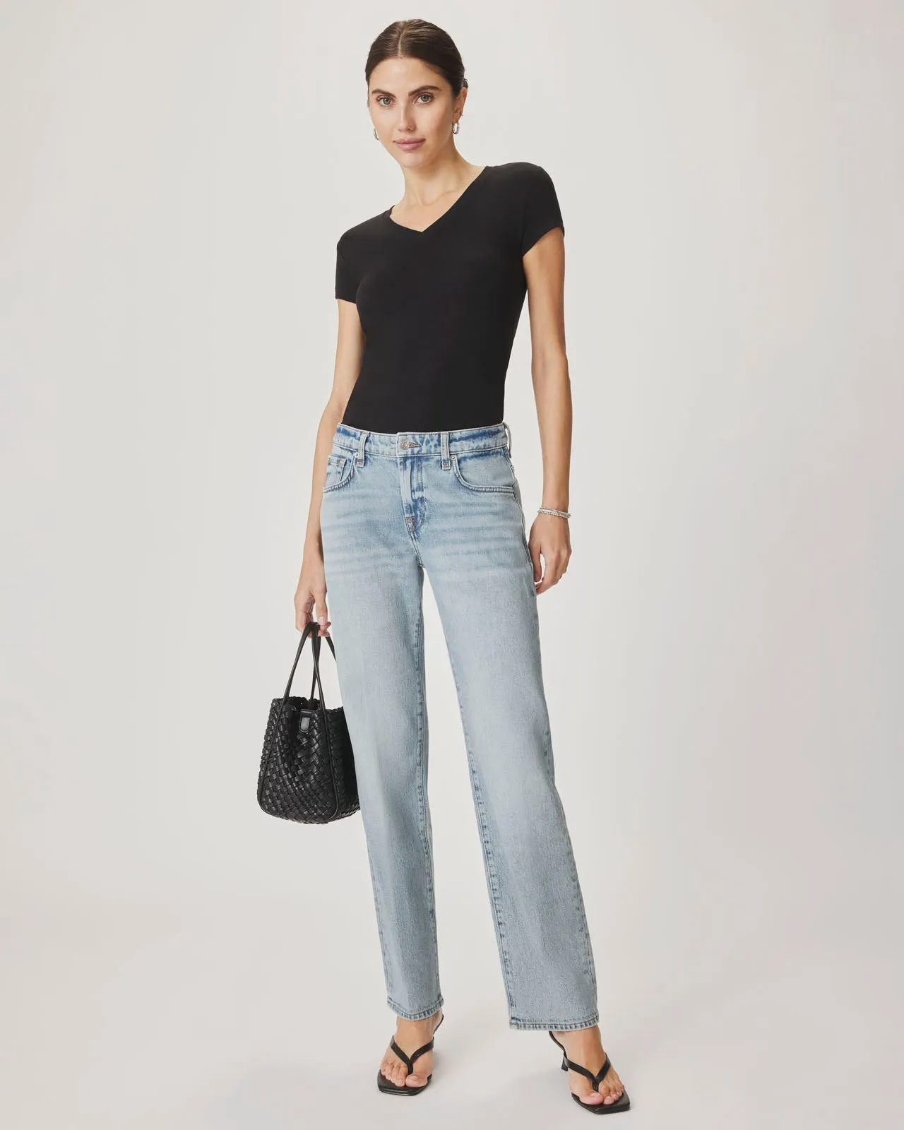 Alie Straight Leg Jean in Light Wash sold by Splendid product image thumbnail 2
