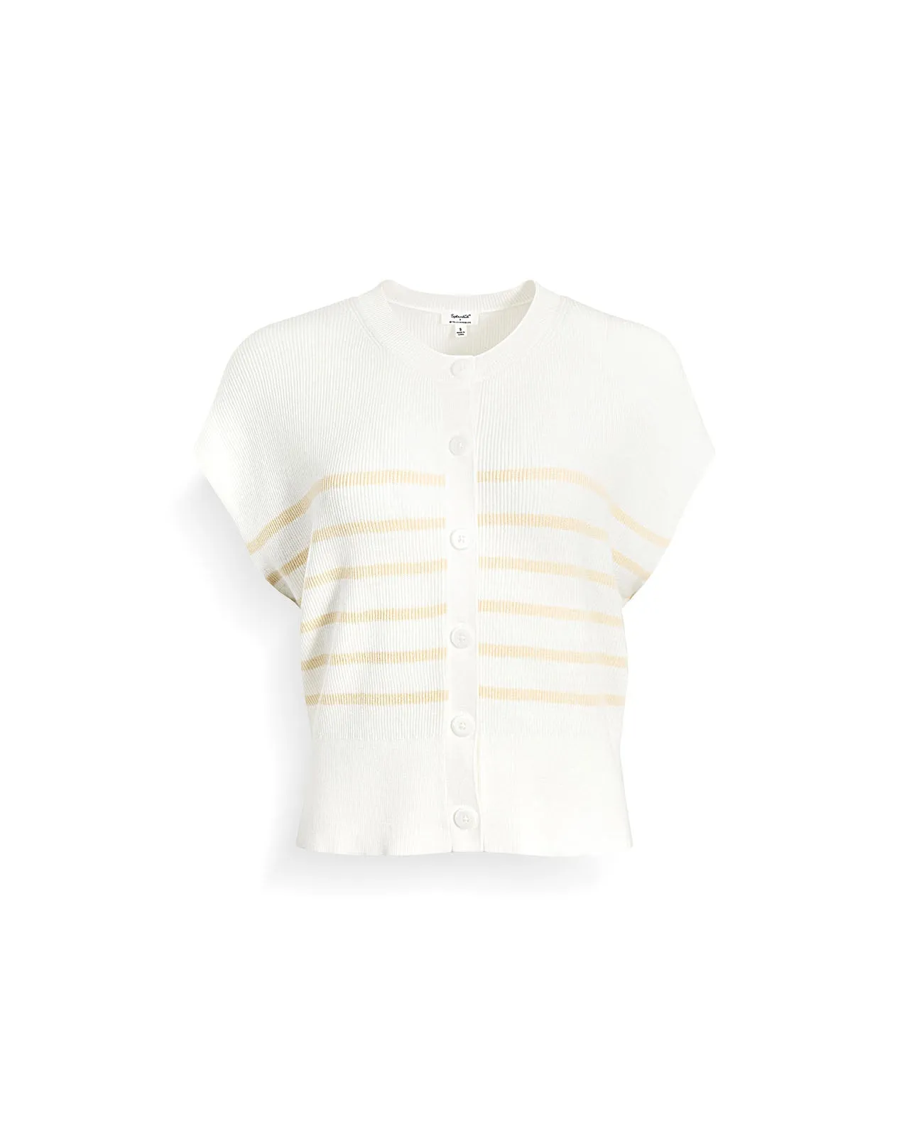 Splendid x @Cellajaneblog Sleeveless Striped Cardi sold by Splendid product image thumbnail 2